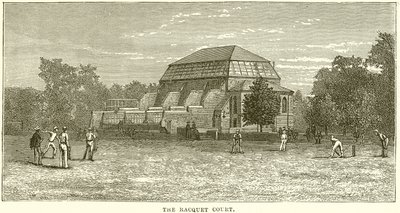 Le court de raquette - English School