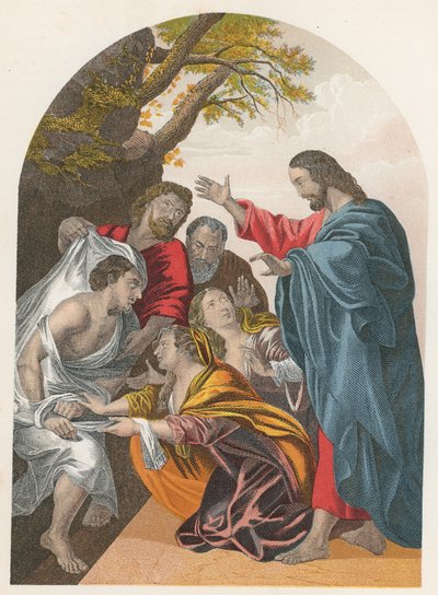 La Résurrection de Lazare - English School
