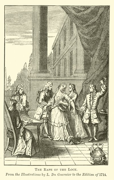Le Viol du verrou - English School