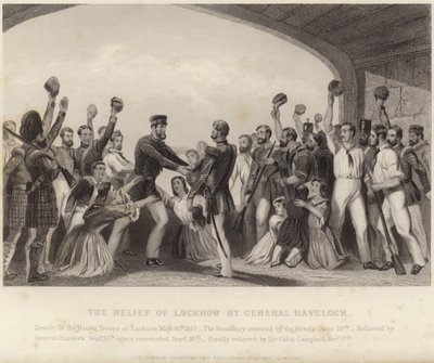 Le secours de Lucknow par le général Havelock - English School