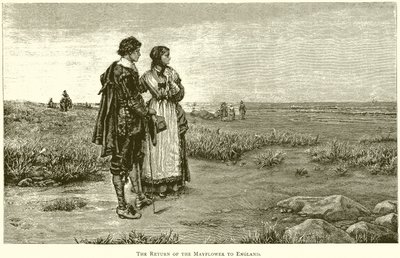 Le Retour du Mayflower en Angleterre - English School