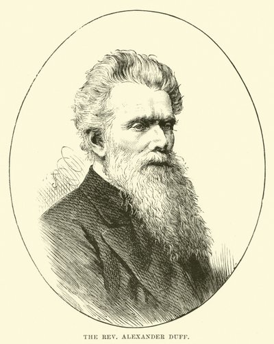 Le révérend Alexander Duff - English School