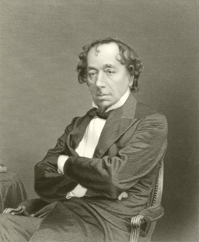 Le très honorable Benjamin Disraeli - English School