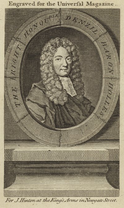 Le très honorable Denzil Baron Holles - English School