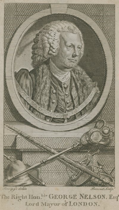 Le Très Honorable George Nelson, Lord Maire de Londres - English School