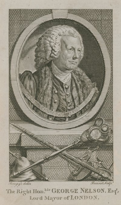 Le très honorable George Nelson, Lord-maire de Londres - English School