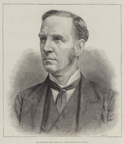 Le très honorable John Morley, MP, secrétaire en chef pour l