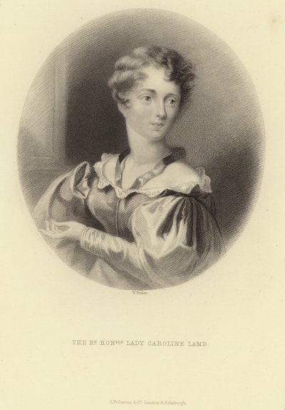 La très honorable Lady Caroline Lamb - English School