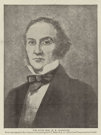 Le très honorable W E Gladstone - English School