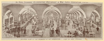 Restaurant coopératif et association de fourniture de vin de la Bourse royale - English School