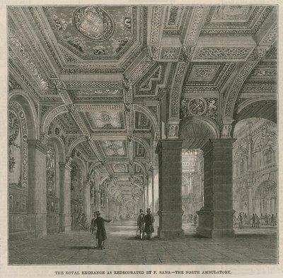 Le Royal Exchange redécoré par F Sang - l