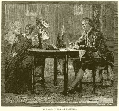 La famille royale à Varennes - English School