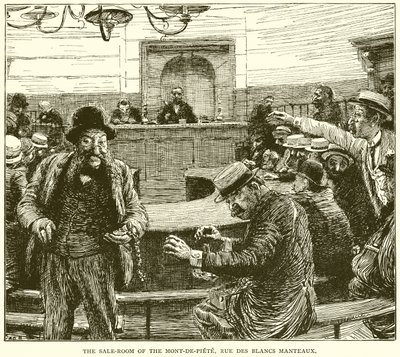 Salle des ventes du Mont-de-Piété, Rue des Blancs Manteaux - English School