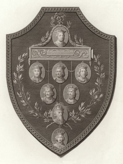 La lignée saxonne restaurée - English School