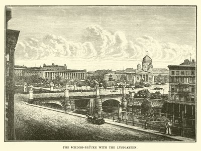 Le Schloss-brucke avec le Lustgarten - English School