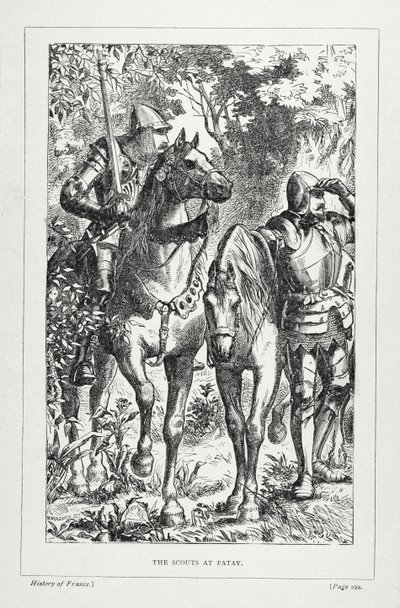 Les éclaireurs à Patay, de L