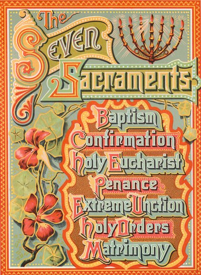 Les Sept Sacrements - English School