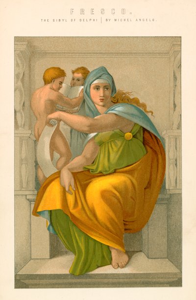 La Sibylle de Delphes - English School