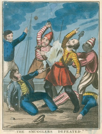 Les contrebandiers vaincus - English School