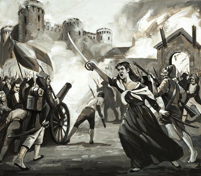 La Prise de la Bastille - English School