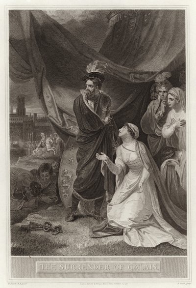La reddition de Calais - English School