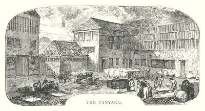 La Tanyard (gravure) - English School