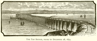 Le pont de Tay, avant le 28 décembre 1879 - English School