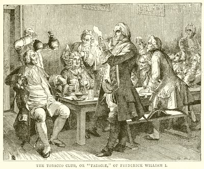 Le club de tabac, ou Tabagie, de Frédéric-Guillaume Ier - English School