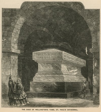 Tombe du duc de Wellington - English School