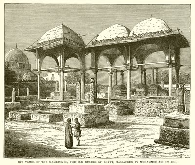Les tombes des Mamelouks, les anciens dirigeants de l