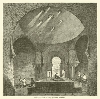 Le bain turc, rue Jermyn - English School
