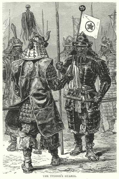 Les gardes du magnat (gravure) - English School