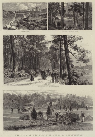 La visite du prince de Galles à Bournemouth - English School