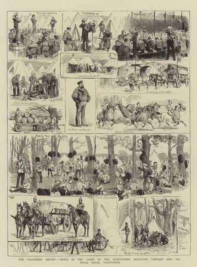 La Revue des Volontaires, Notes dans les Camps de l