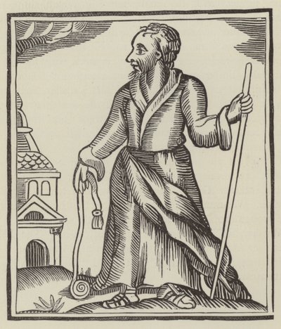 Le Juif errant (gravure) - English School