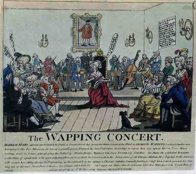 Le concert de Wapping, publié par S.W. Fores - English School