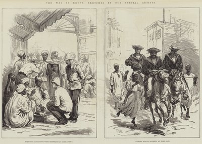 La guerre en Égypte (gravure) - English School