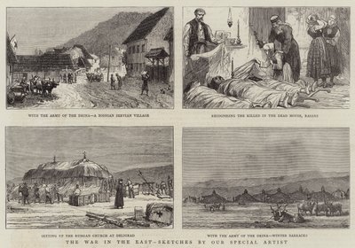 La guerre en Orient (gravure) - English School