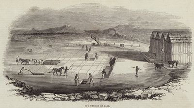 Le lac de glace de Wenham - English School