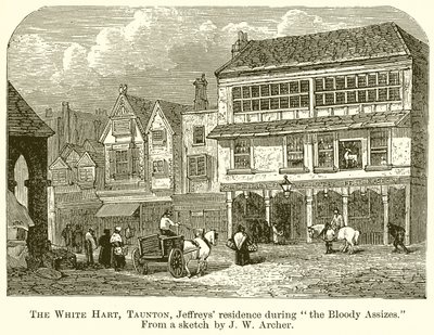 Le White Hart, Taunton, résidence de Jeffreys pendant les Assises sanglantes - English School
