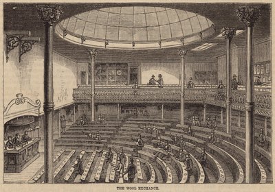 La Bourse de la laine, Londres - English School