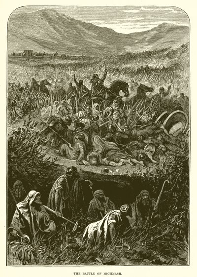 La bataille de Michmash - English School