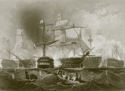 La bataille de Trafalgar - English School