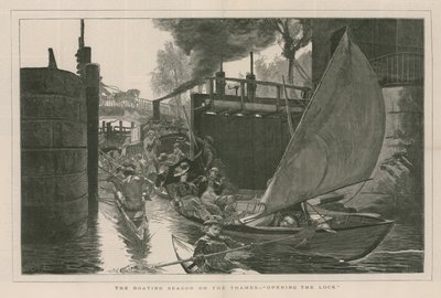 La saison de navigation sur la Tamise - English School