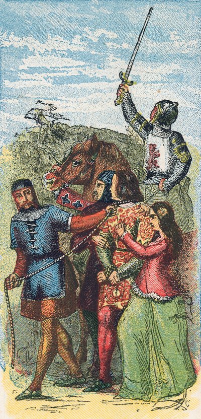 La captivité de William Wallace - English School