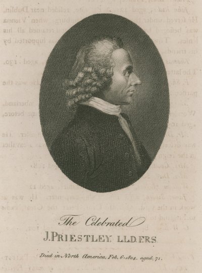 Le célèbre Joseph Priestley - English School
