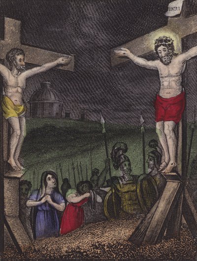 Le voleur mourant se réjouit de voir... - English School