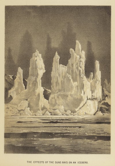 Les effets des rayons du soleil sur un iceberg - English School