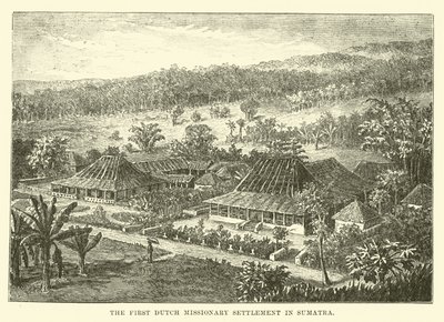 La première colonie missionnaire néerlandaise à Sumatra - English School