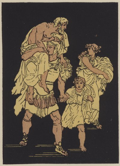 La fuite de Troie - English School